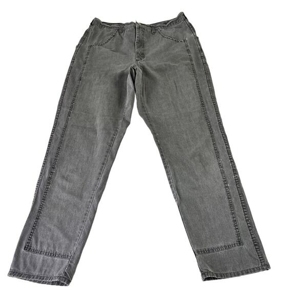 Patagonia Jeans Womens 16 Gray Denim Vintage High Rise - Picture 3 of 16